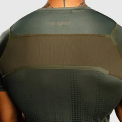 Venum Stealth Short Sleeves Rashguards Khaki/Dark Green