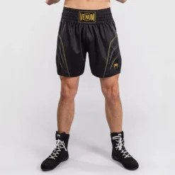 Venum Streamline Boxing Shorts Black/Gold