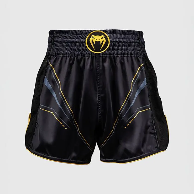 Venum Streamline Muay Thai Shorts Black/Gold