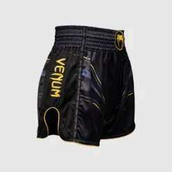 Venum Streamline Muay Thai Shorts Black/Gold