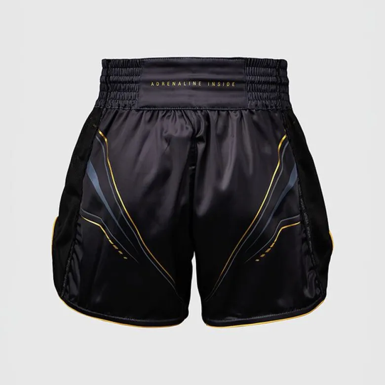 Venum Streamline Muay Thai Shorts Black/Gold