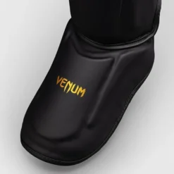 Venum Streamline Shinguards Black/Gold