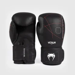 Venum Tactical XT Boxing Gloves Black/Fire Red