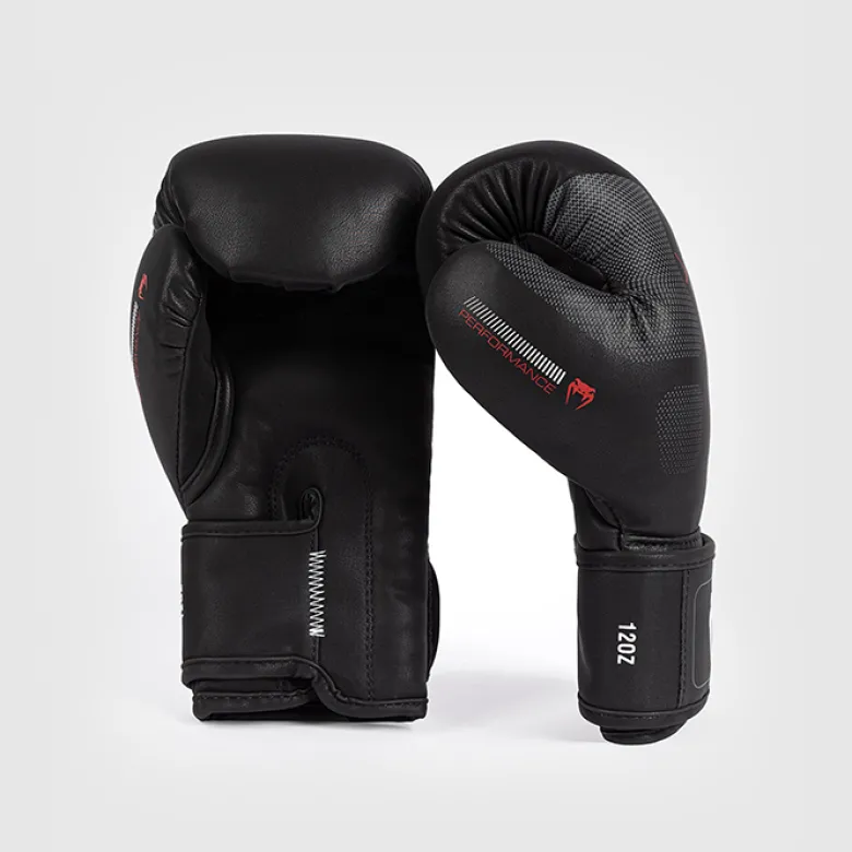Venum Tactical XT Boxing Gloves Black/Fire Red