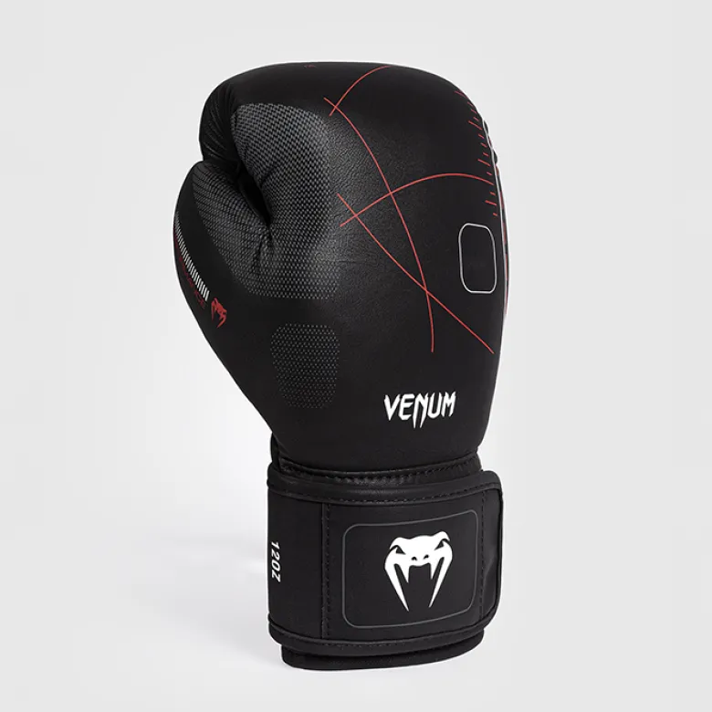 Venum Tactical XT Boxing Gloves Black/Fire Red