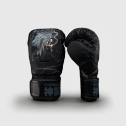 Venum Thunder Dragon Boxing Gloves Black/Grey/Copper