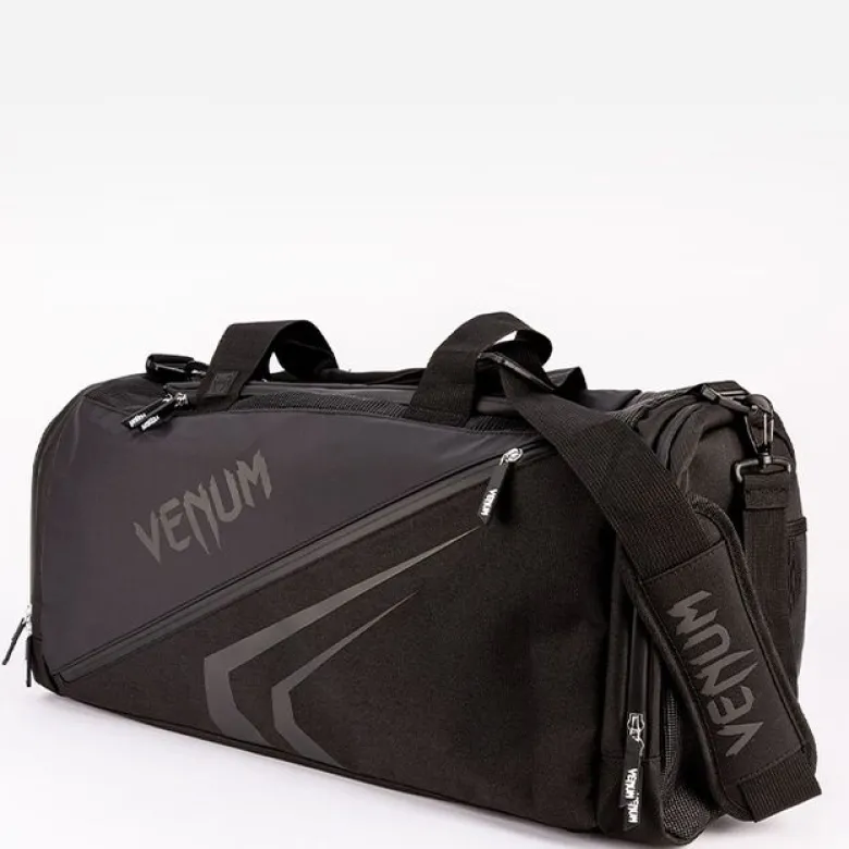 Venum Trainer Lite Evo Sports Bag, Black/Black