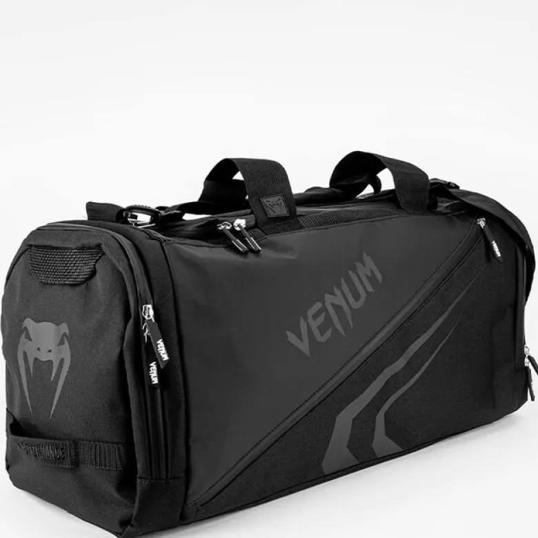 Venum Trainer Lite Evo Sports Bag, Black/Black