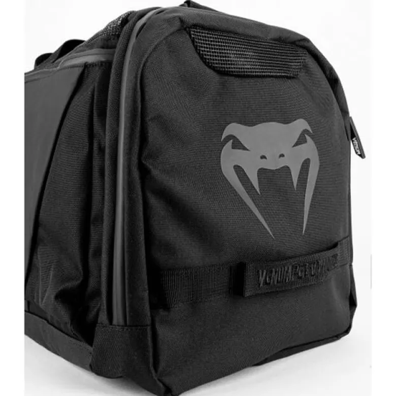 Venum Trainer Lite Evo Sports Bag, Black/Black