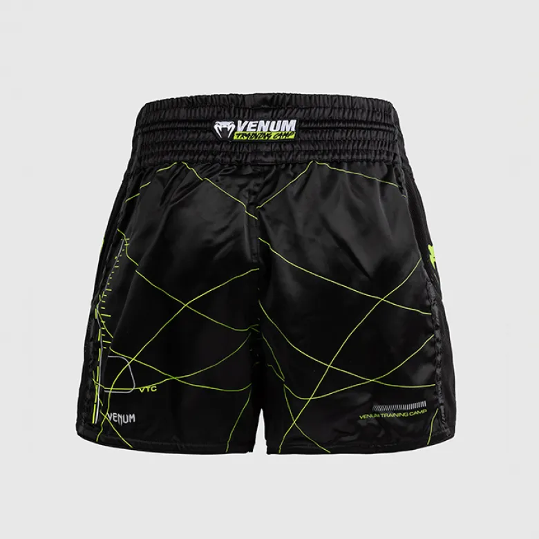 Venum Training Camp 4.0 Muay Thai Short Black/Neo Green