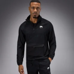 Venum Trooper Men's Half-Zip Jacket Black/Forest Green