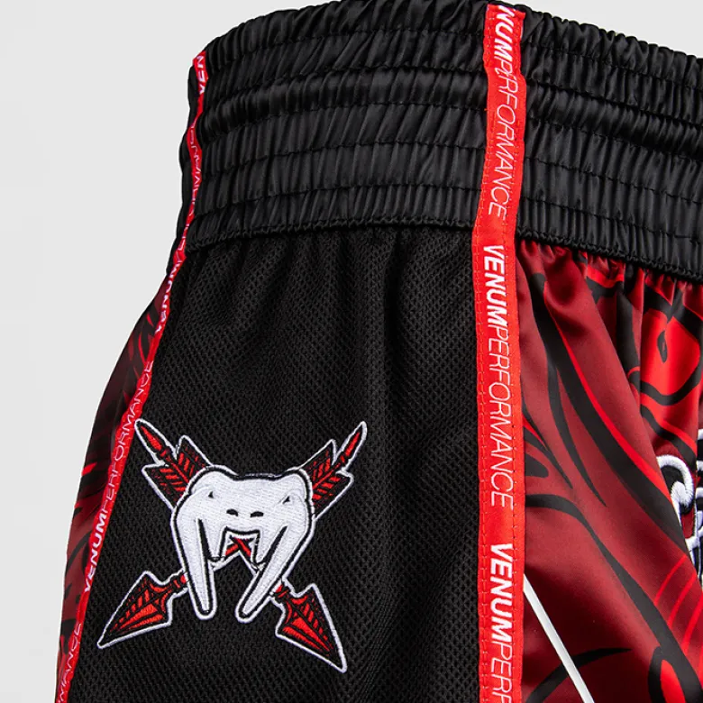 Venum Wolf Atak Muay Thai Shorts Black/Red