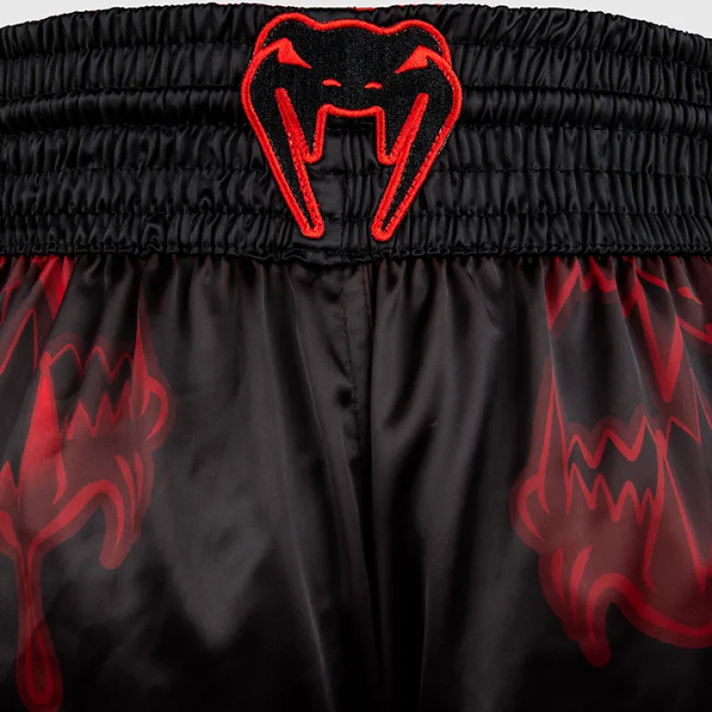 Venum Wolf Atak Muay Thai Shorts Black/Red