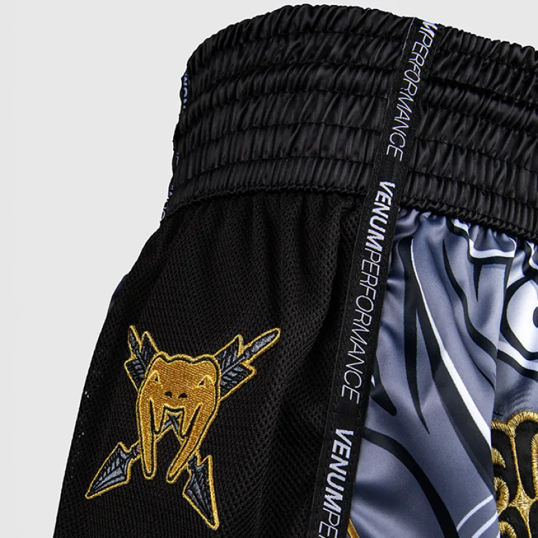 Venum Wolf Atak Muay Thai Shorts Black/Grey