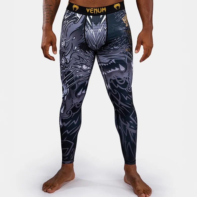 Venum Wolf Atak Spats Black/Grey