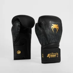 Venum X CHIMAEV Wild Borz Boxing Gloves Black/Gold