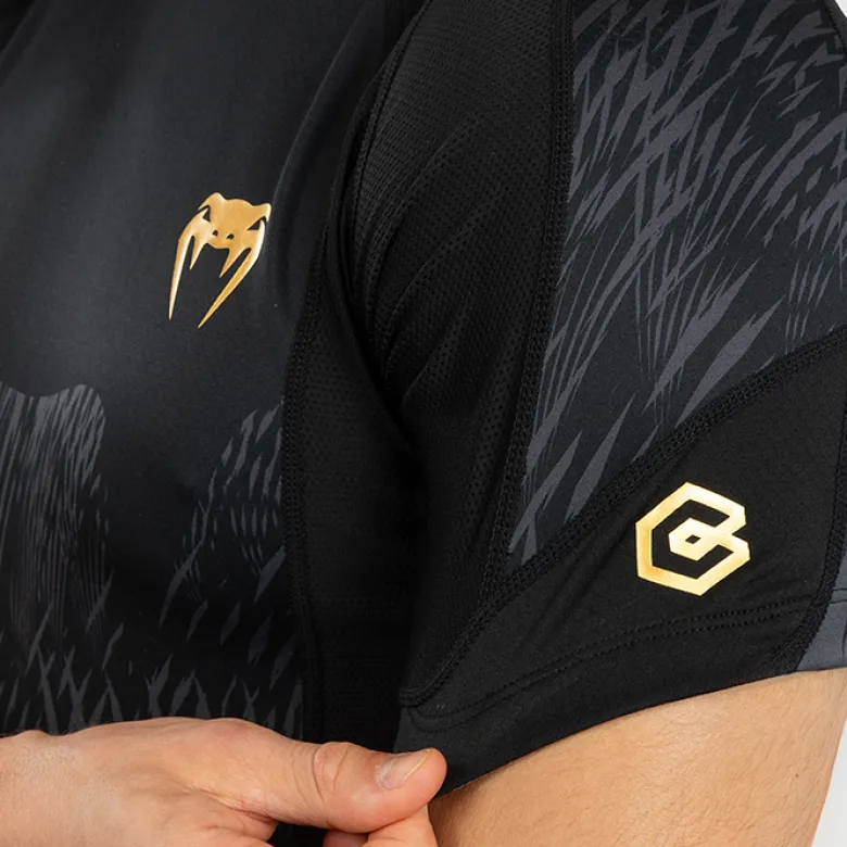 Venum X CHIMAEV Wild Borz Rashguards Short Sleeves Black/Grey