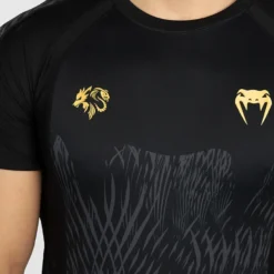 Venum X CHIMAEV Wild Borz Rashguards Short Sleeves Black/Grey