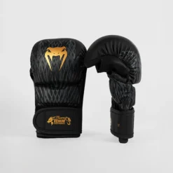 Venum X CHIMAEV Wild Borz Sparring Gloves Black/Gold, S