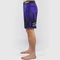 Venum x TEKKEN 8 Fight Shorts Kazuya Black/Purple