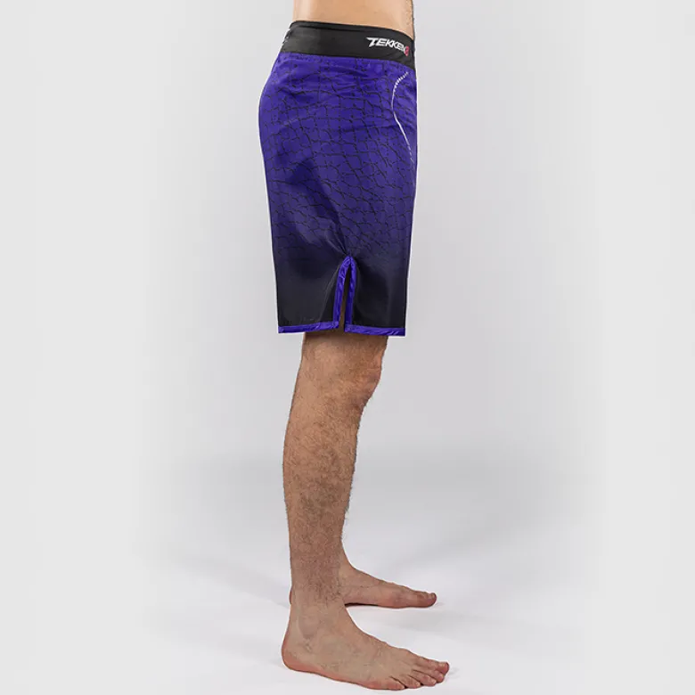 Venum x TEKKEN 8 Fight Shorts Kazuya Black/Purple