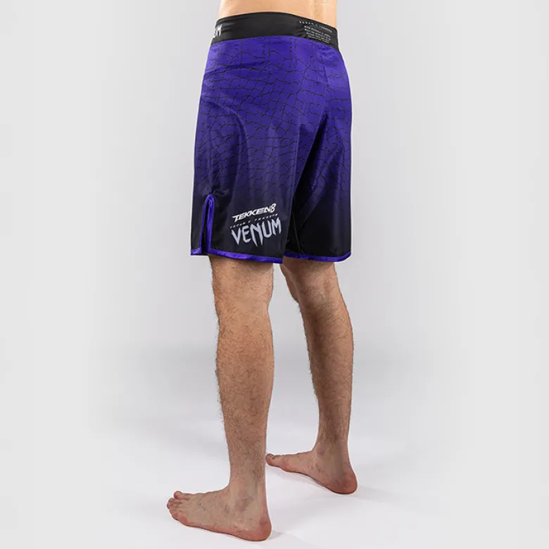 Venum x TEKKEN 8 Fight Shorts Kazuya Black/Purple