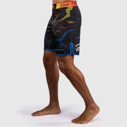 Venum x TEKKEN 8 Fight Shorts Yoshimitsu Black/Orange