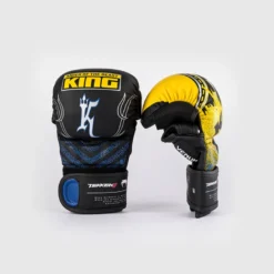 Venum x TEKKEN 8 Sparring Gloves King Black/Yellow, L-XL