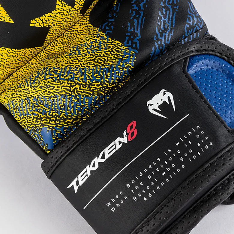 Venum x TEKKEN 8 Sparring Gloves King Black/Yellow, L-XL