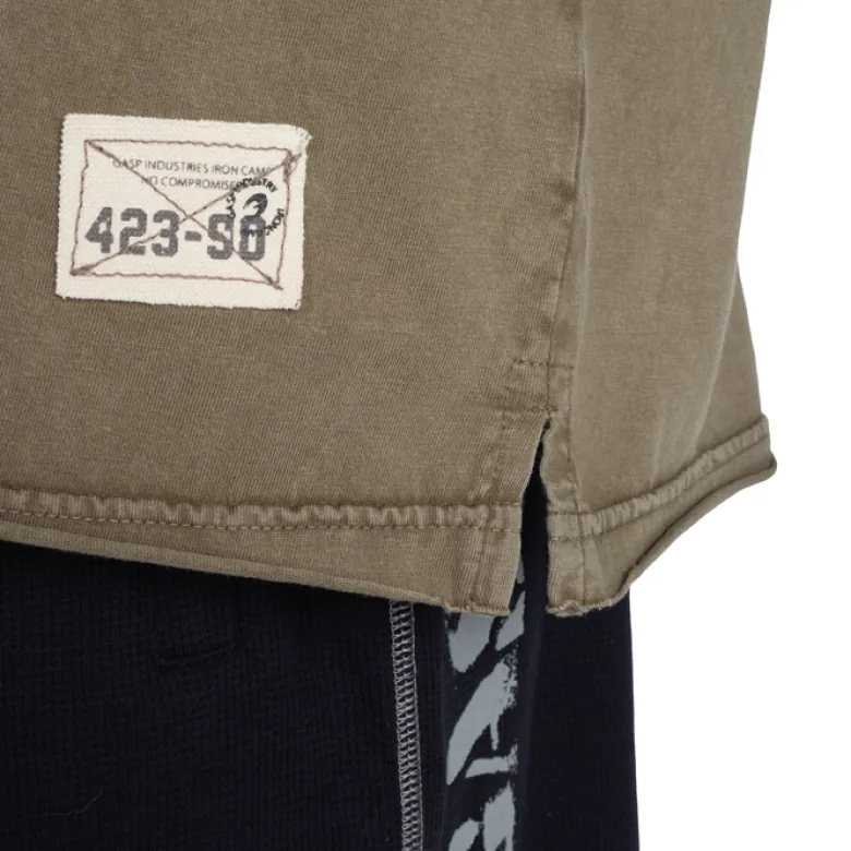 Vintage Iron Tee, Washed Green