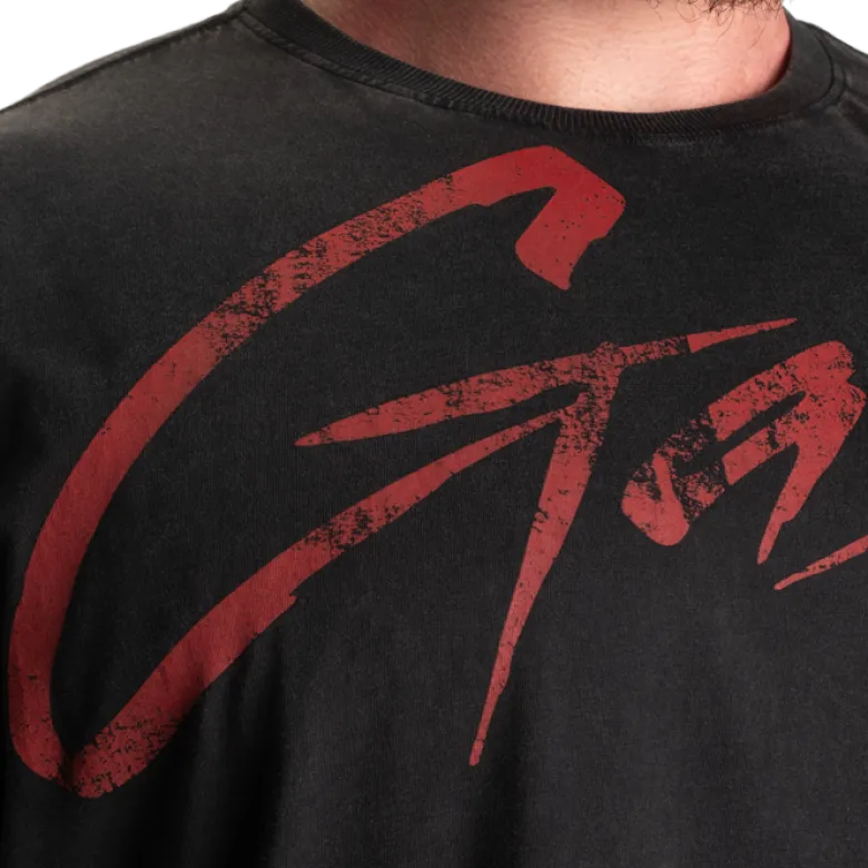 Vintage Original Tee, Washed Black/Red