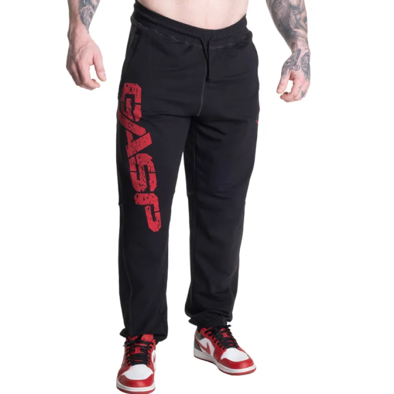 Vintage Sweatpants, Black/Red