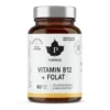 Vitamin B12 + Folat Hallon 60 sugtabletter