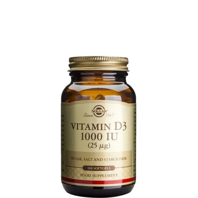 Vitamin D 1000 IU 100 kapslar