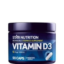 Vitamin D3 90 kapslar
