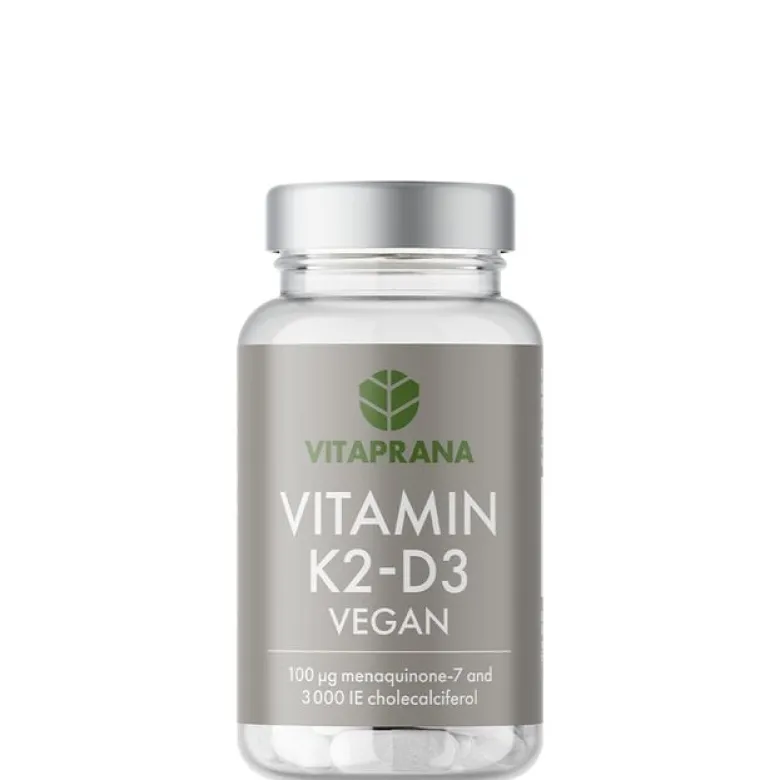 Vitamin K2 + D3 Vegansk 110 kapslar