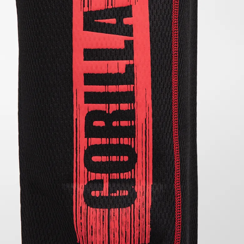 Wallace Mesh Pants, Black/Red