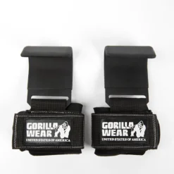 Weight Lifting Hooks Svart/Vit