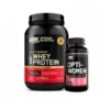 100% Whey Gold Standard Vassleprotein 700 g + Opti-Women, 120 Kapslar