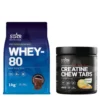 Whey-80 1 kg + Creatine Chew Tabs