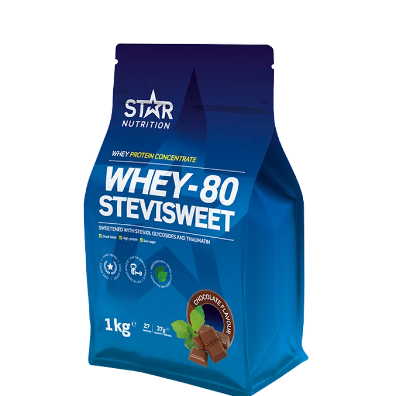 Whey-80 SteviSweet, 1 kg, Chocolate