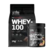 Whey-100 Vassleprotein 1 kg + Ultimate Intra Workout 720 g