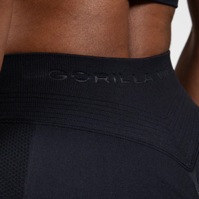 Whitney Seamless Leggings, Black