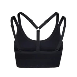 Whitney Seamless Sports Bra, Black