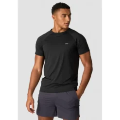 Workout Melange T-shirt, Black