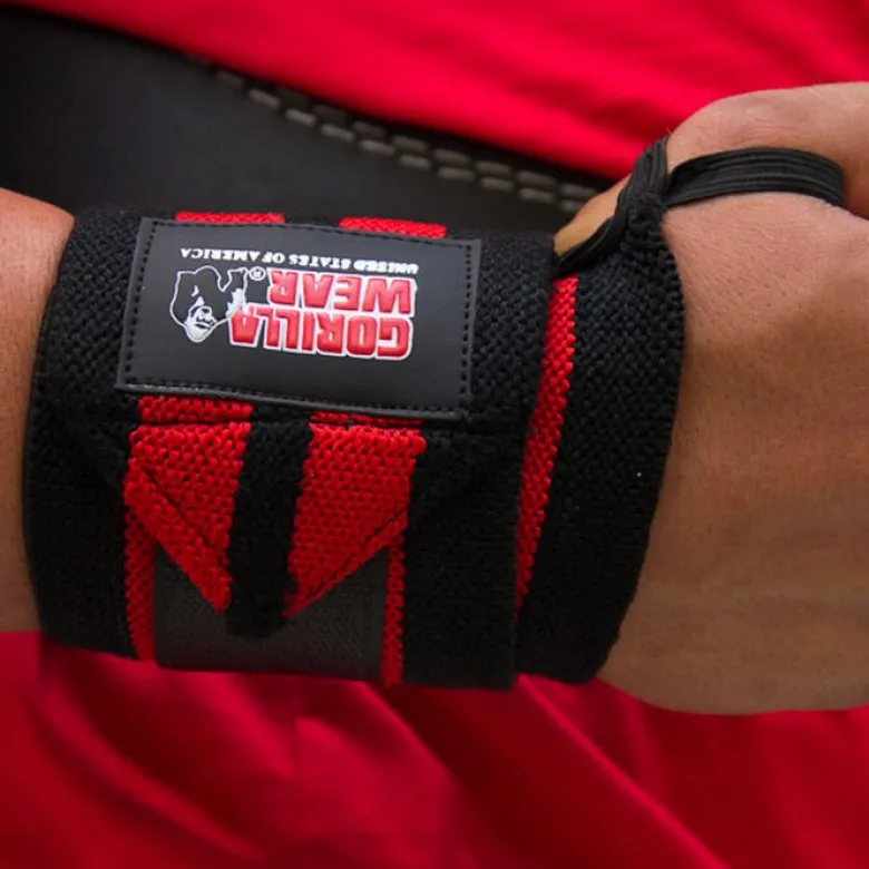 Wrist Wraps Pro Svart/Röd
