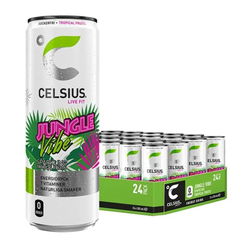 24 x Celsius, 355 ml, Jungle Vibe