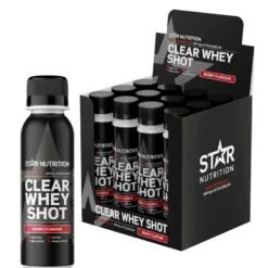 12 x Clear Whey Protein Shot, Berry
