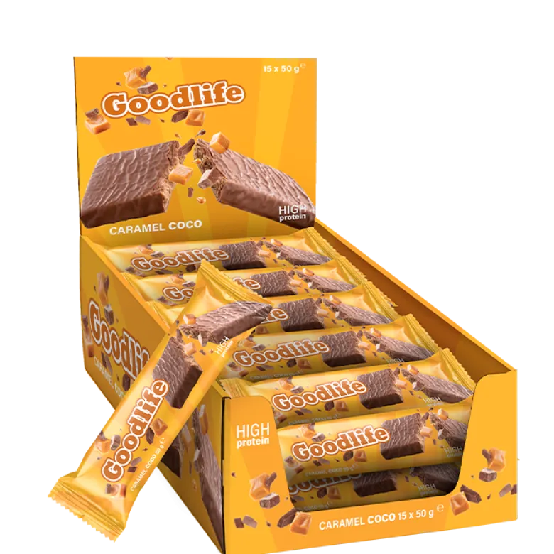 15 x Goodlife, 50 g, Caramel Coco
