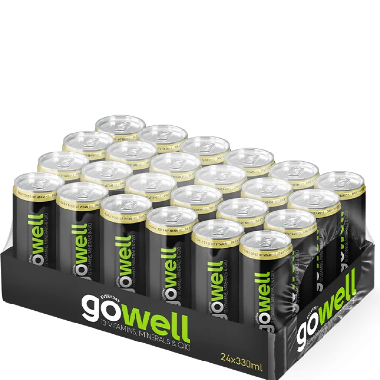 24 x GoWell Funktionsdryck 330 ml Cola
